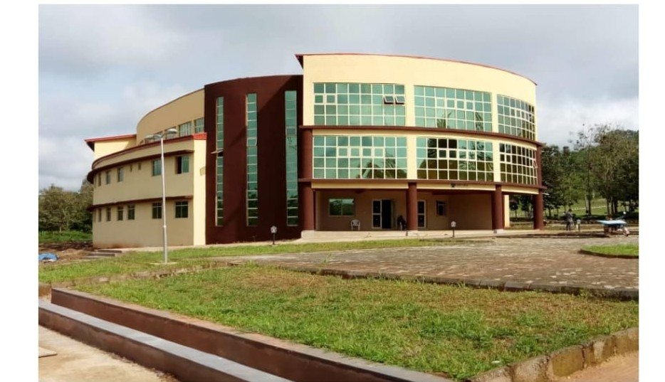 Completed Senate / Academic Staff Building, OSCOE Ilesa — alternate elevation