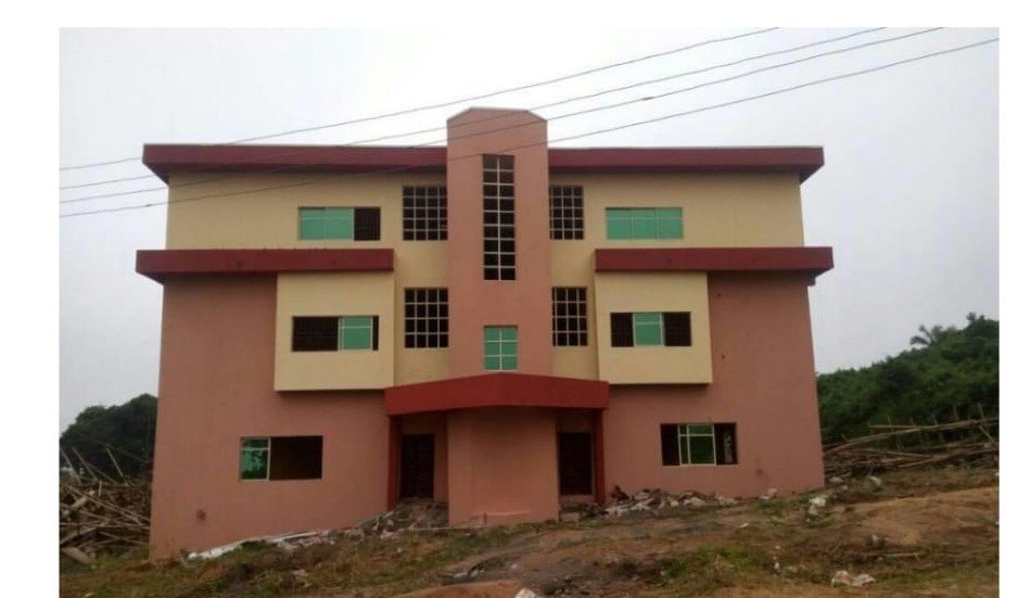 Completed School of Vocational Studies building, OSCOE Ilesa
