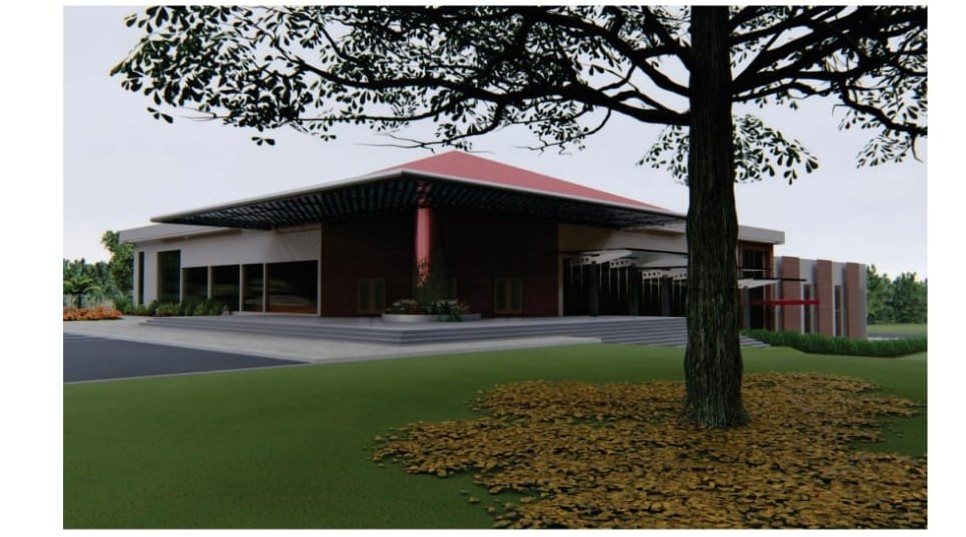 Proposed Police Institute of Information Technology, Abeokuta — courtyard view